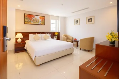 Deluxe-Doppelzimmer — White Lotus Hotel Saigon
